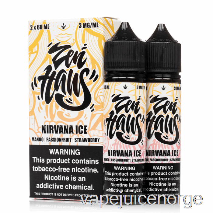 Vape Uten Nikotin Nirvana Is - Zen Haus - 120ml 0mg